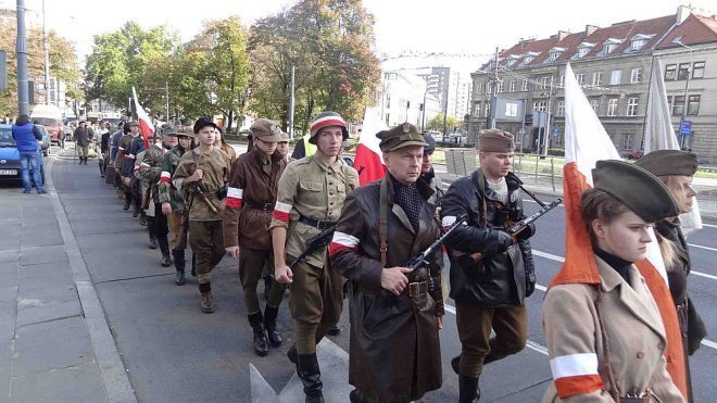 Warszawa: Ostrołęczanie na V Marszu Niepokonanych [05.10.2013] - zdjęcie #25 - eOstroleka.pl