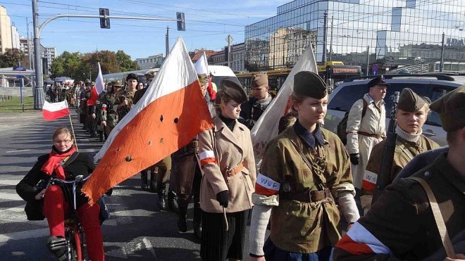 Warszawa: Ostrołęczanie na V Marszu Niepokonanych [05.10.2013] - zdjęcie #29 - eOstroleka.pl