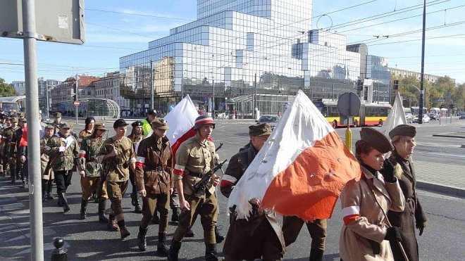 Warszawa: Ostrołęczanie na V Marszu Niepokonanych [05.10.2013] - zdjęcie #17 - eOstroleka.pl