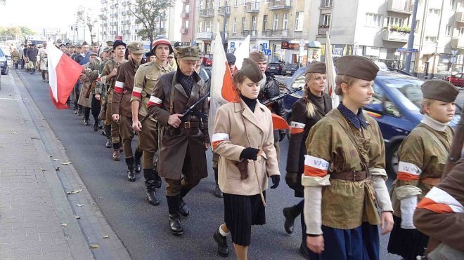 Warszawa: Ostrołęczanie na V Marszu Niepokonanych [05.10.2013] - zdjęcie #15 - eOstroleka.pl