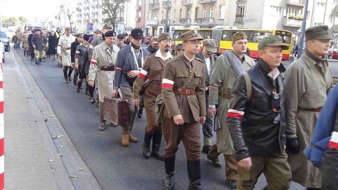 Warszawa: Ostrołęczanie na V Marszu Niepokonanych [05.10.2013] - zdjęcie #34 - eOstroleka.pl