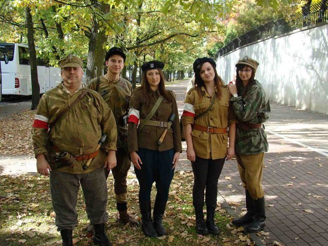 Warszawa: Ostrołęczanie na V Marszu Niepokonanych [05.10.2013] - zdjęcie #1 - eOstroleka.pl