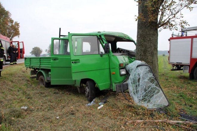 Wypadek w Malinowie Starym [10.10.2013] - zdjęcie #7 - eOstroleka.pl