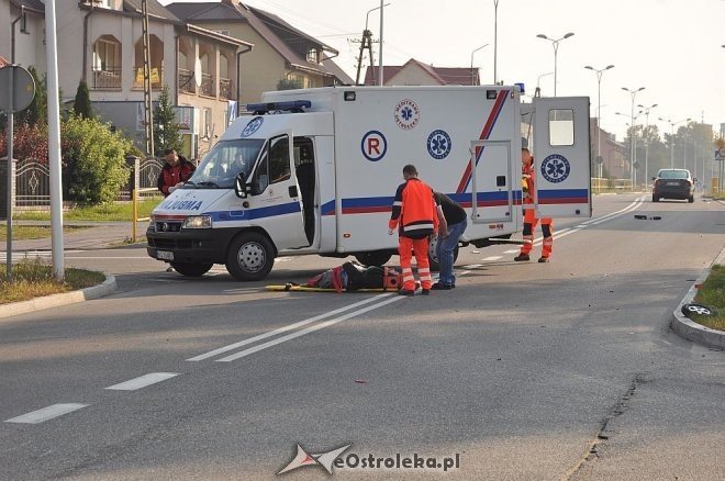 Wypadek na Korczaka: Potrącił inwalidę na przejściu dla pieszych [11.10.2013] - zdjęcie #7 - eOstroleka.pl