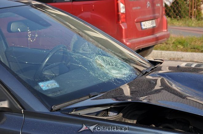 Wypadek na Korczaka: Potrącił inwalidę na przejściu dla pieszych [11.10.2013] - zdjęcie #16 - eOstroleka.pl