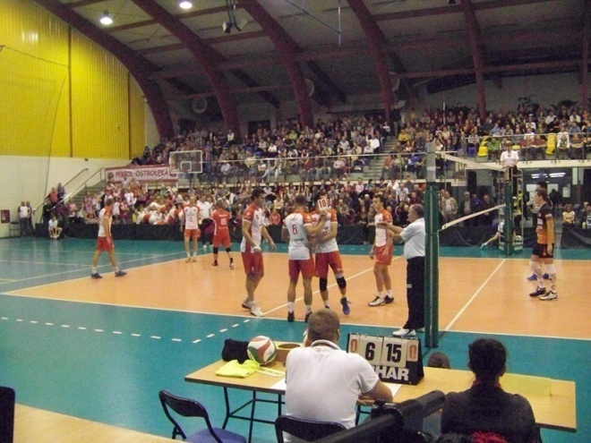 Energa Pekpol Ostrołęka - Cuprum Lubin (12.10.2013) - zdjęcie #10 - eOstroleka.pl