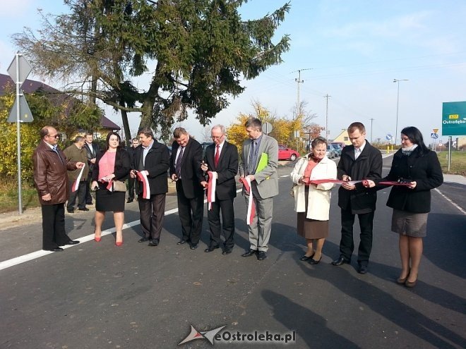 Podsumowanie i otwarcie modernizacji odcinka drogowego Grodzisk – Suchcice [16.10.2013] - zdjęcie #5 - eOstroleka.pl
