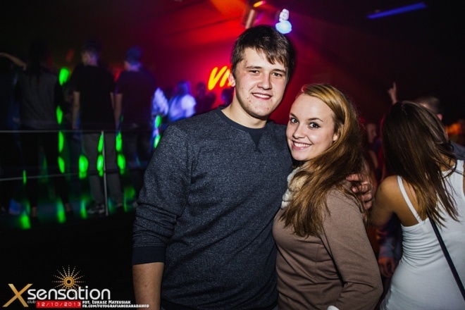 Sobotnia impreza w Xsensation [12.10.2013] - zdjęcie #16 - eOstroleka.pl