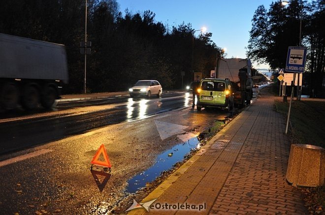 Ostrołęka: Kolizja na Starym Moście [18.10.2013] - zdjęcie #14 - eOstroleka.pl