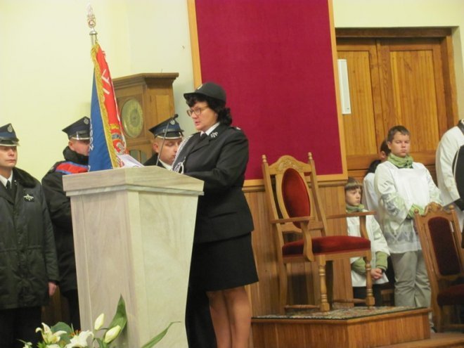 Msza Święta za zmarłych strażaków [22.10.2013] - zdjęcie #11 - eOstroleka.pl