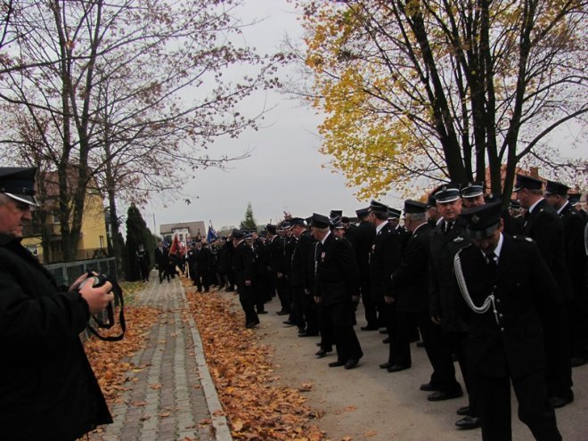 Msza Święta za zmarłych strażaków [22.10.2013] - zdjęcie #21 - eOstroleka.pl