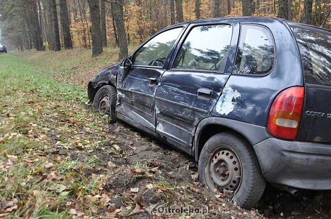 Łodziska: Kolejny wypadek na DK 53. Do szpitala trafiły dwie osoby [26.10.2013] - zdjęcie #3 - eOstroleka.pl