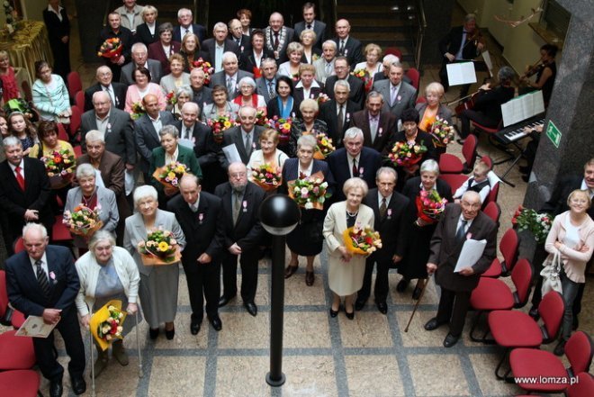 Łomża: Złote Gody w Ratuszu - zdjęcie #34 - eOstroleka.pl