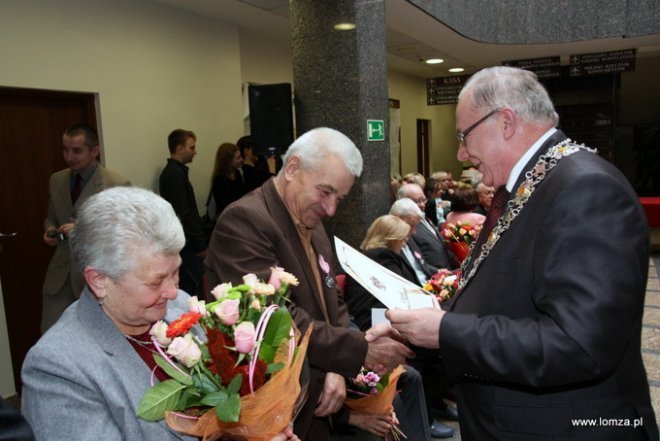 Łomża: Złote Gody w Ratuszu - zdjęcie #5 - eOstroleka.pl