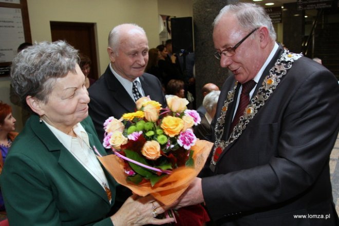 Łomża: Złote Gody w Ratuszu - zdjęcie #3 - eOstroleka.pl