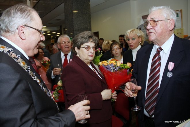Łomża: Złote Gody w Ratuszu - zdjęcie #8 - eOstroleka.pl