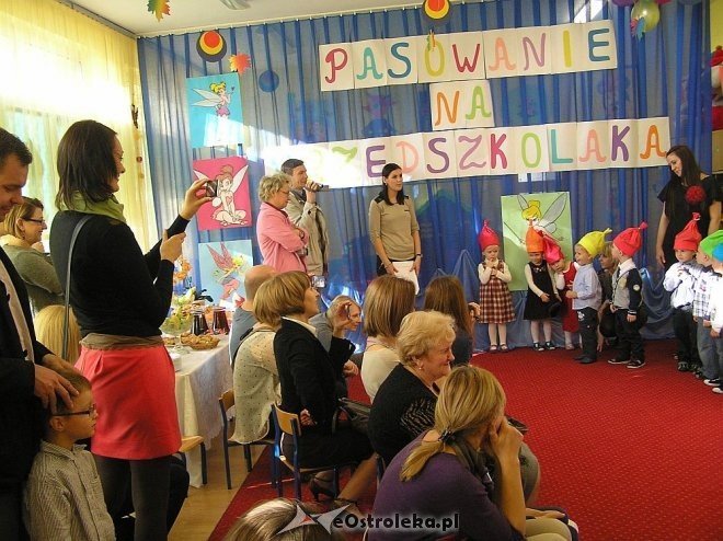 Pasowanie na przedszkolaka w miejskiej „siódemce” [29.10.2013] - zdjęcie #14 - eOstroleka.pl
