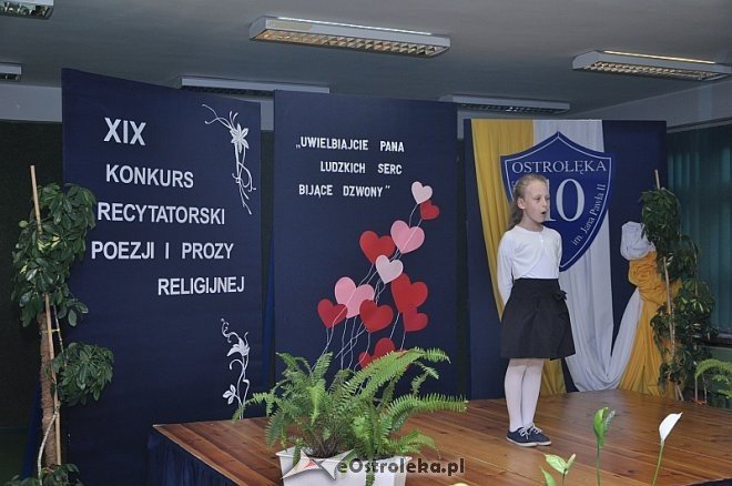XIX Międzyszkolny Konkurs Recytatorski Prozy i Poezji Religijnej [05.11.2013] - zdjęcie #5 - eOstroleka.pl