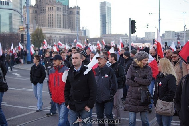 Marsz Niepodległości [11.11.2013] - zdjęcie #23 - eOstroleka.pl