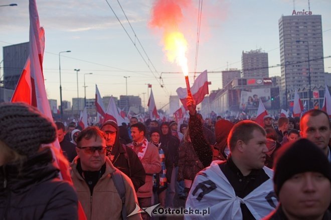 Marsz Niepodległości [11.11.2013] - zdjęcie #36 - eOstroleka.pl