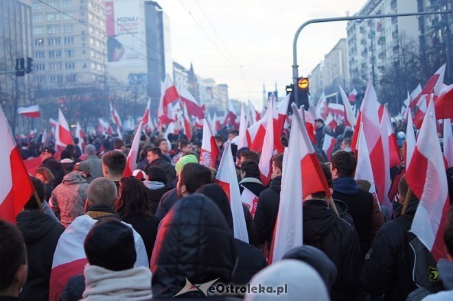 Marsz Niepodległości [11.11.2013] - zdjęcie #40 - eOstroleka.pl