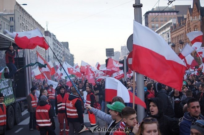Marsz Niepodległości [11.11.2013] - zdjęcie #49 - eOstroleka.pl
