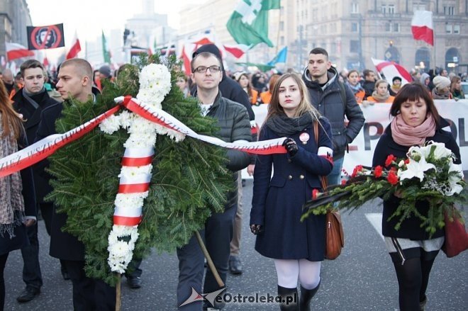 Marsz Niepodległości [11.11.2013] - zdjęcie #54 - eOstroleka.pl