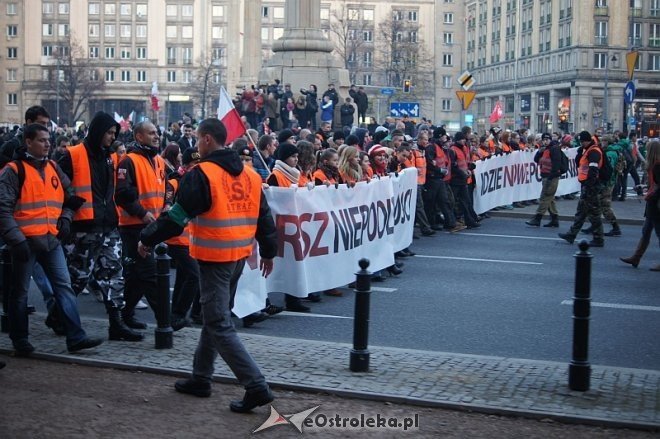 Marsz Niepodległości [11.11.2013] - zdjęcie #63 - eOstroleka.pl