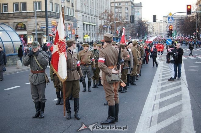 Marsz Niepodległości [11.11.2013] - zdjęcie #62 - eOstroleka.pl