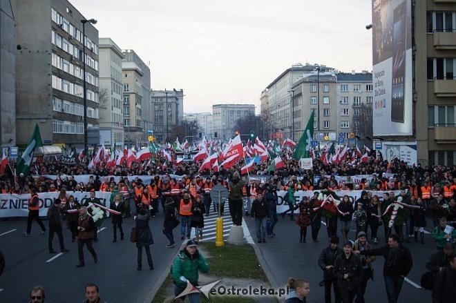 Marsz Niepodległości [11.11.2013] - zdjęcie #78 - eOstroleka.pl