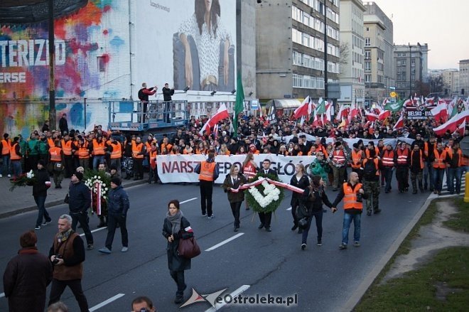 Marsz Niepodległości [11.11.2013] - zdjęcie #79 - eOstroleka.pl