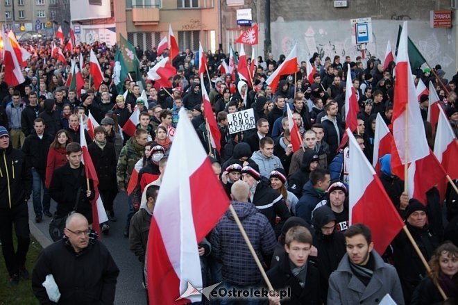 Marsz Niepodległości [11.11.2013] - zdjęcie #87 - eOstroleka.pl