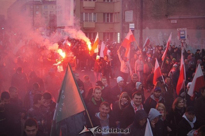 Marsz Niepodległości [11.11.2013] - zdjęcie #93 - eOstroleka.pl