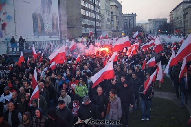 Marsz Niepodległości [11.11.2013] - zdjęcie #94 - eOstroleka.pl