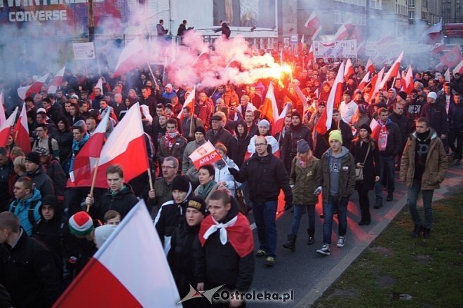 Marsz Niepodległości [11.11.2013] - zdjęcie #96 - eOstroleka.pl