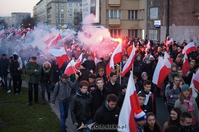 Marsz Niepodległości [11.11.2013] - zdjęcie #98 - eOstroleka.pl