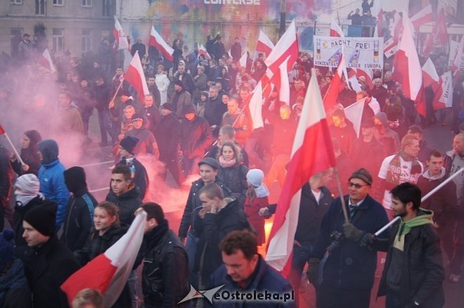 Marsz Niepodległości [11.11.2013] - zdjęcie #101 - eOstroleka.pl