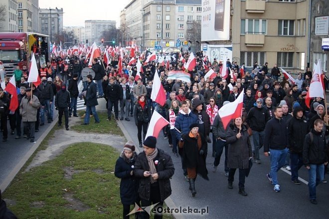 Marsz Niepodległości [11.11.2013] - zdjęcie #106 - eOstroleka.pl