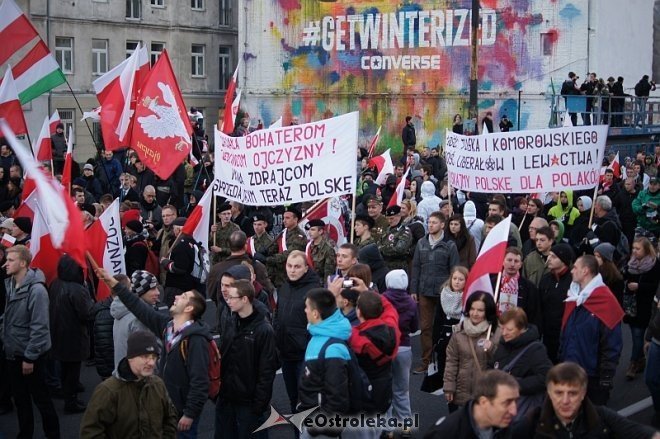 Marsz Niepodległości [11.11.2013] - zdjęcie #108 - eOstroleka.pl