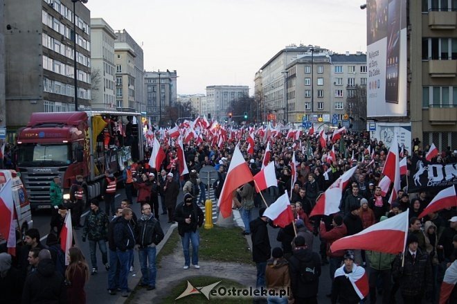 Marsz Niepodległości [11.11.2013] - zdjęcie #110 - eOstroleka.pl
