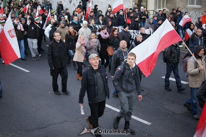 Marsz Niepodległości [11.11.2013] - zdjęcie #111 - eOstroleka.pl