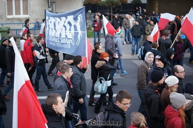 Marsz Niepodległości [11.11.2013] - zdjęcie #112 - eOstroleka.pl