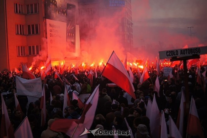 Marsz Niepodległości [11.11.2013] - zdjęcie #117 - eOstroleka.pl