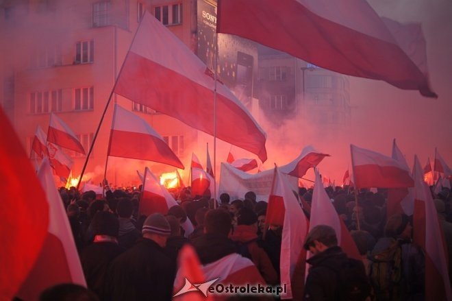 Marsz Niepodległości [11.11.2013] - zdjęcie #119 - eOstroleka.pl