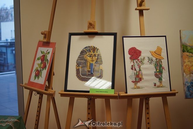 Wystawa twórczości nauczycieli [15.11.2013] - zdjęcie #11 - eOstroleka.pl
