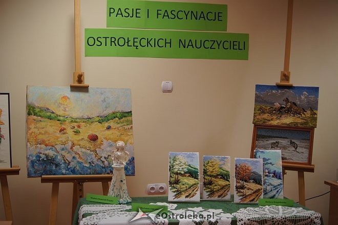 Wystawa twórczości nauczycieli [15.11.2013] - zdjęcie #5 - eOstroleka.pl