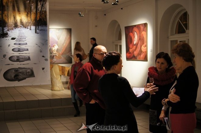 Wernisaż wystawy „Po drugiej stronie cienia” [15.11.2013] - zdjęcie #1 - eOstroleka.pl