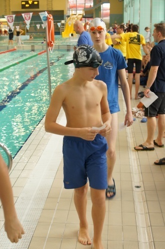 II Mistrzostwa Ostrołęki w pływaniu (16.11.2013) - zdjęcie #23 - eOstroleka.pl