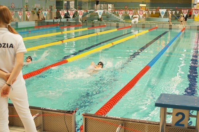 II Mistrzostwa Ostrołęki w pływaniu (16.11.2013) - zdjęcie #29 - eOstroleka.pl