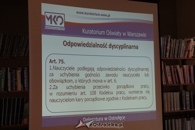 Nauczyciele wzięli udział w szkoleniu „Zdrowy i bezpieczny uczeń – działania szkoły” [20.11.2013] - zdjęcie #7 - eOstroleka.pl